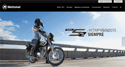 Desktop Screenshot of motomel.com.ar